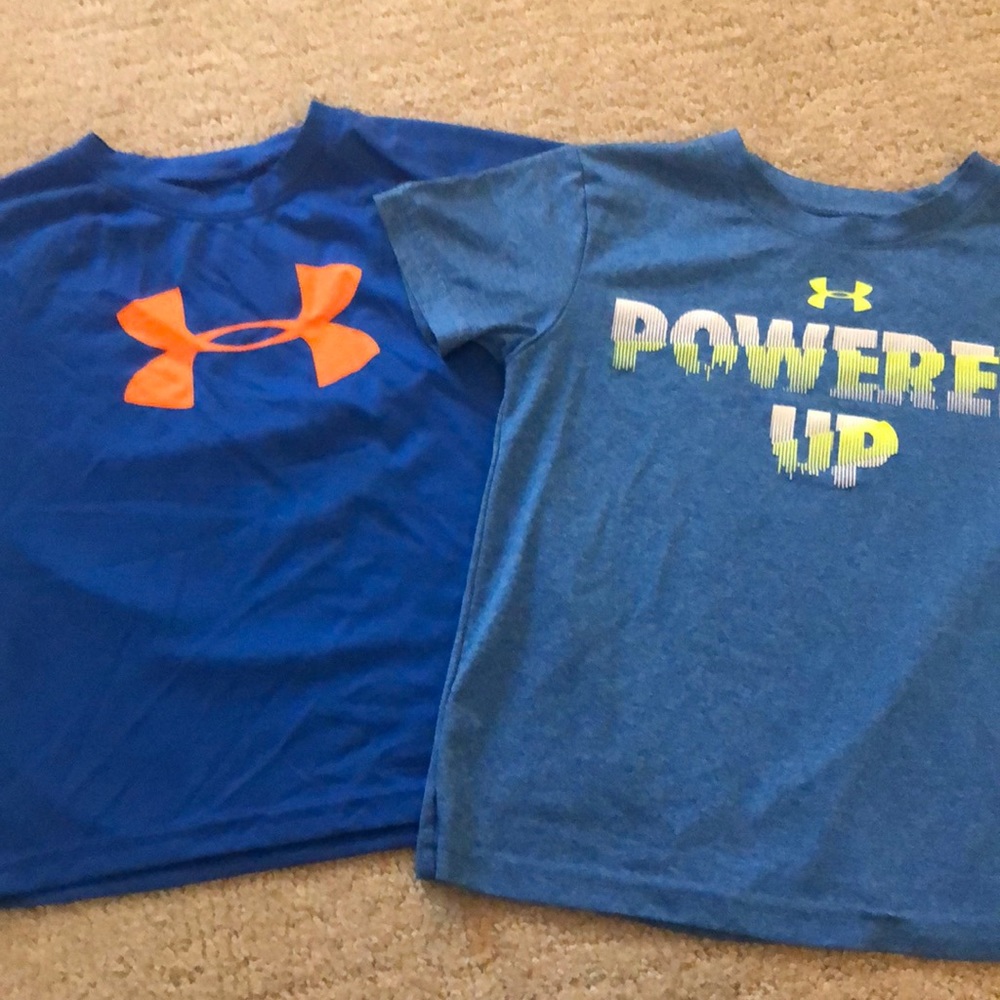 Boys Underarmor tees